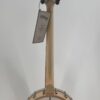 Deering Goodtime 19-Fret Tenor openback banjo with full back view, at Banjo Warehouse in Yellow Springs, Ohio.