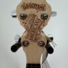 Deering Goodtime Americana openback banjo with the Goodtime Americana peghead, at Banjo Warehouse in Yellow Springs, Ohio.