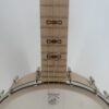 Deering Goodtime Americana openback banjo with bowtie inlays running into the rim, at Banjo Warehouse in Yellow Springs, Ohio.
