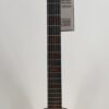 Deering Goodtime Six-R six-string resonator banjo with a full front view of the peghead, Midnight Maple fingerboard and pot, at Banjo Warehouse in Yellow Springs, Ohio.