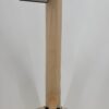 Deering Goodtime Six-R six-string resonator banjo with a back view of the maple neck, at Banjo Warehouse in Yellow Springs, Ohio.