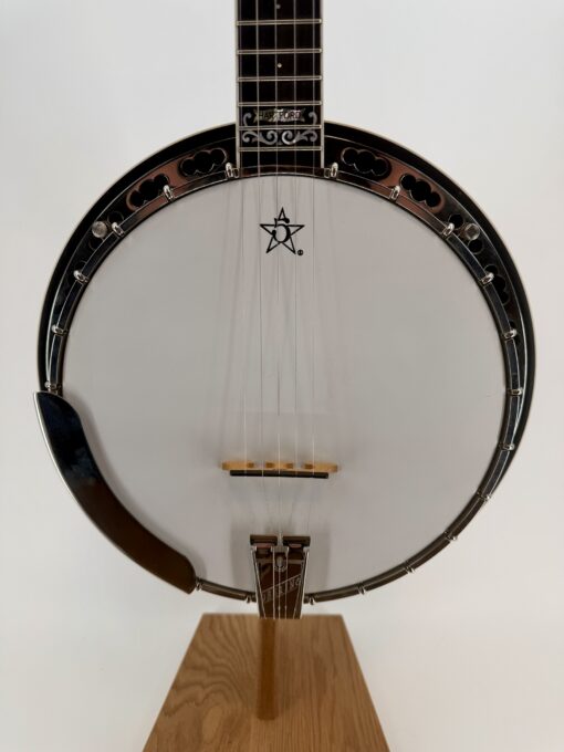Pot front of a 2003 Deering John Hartford banjo
