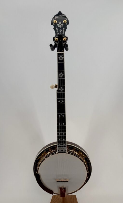 Gold Tone OB-Standard Deluxe Gold Plated Banjo with Case