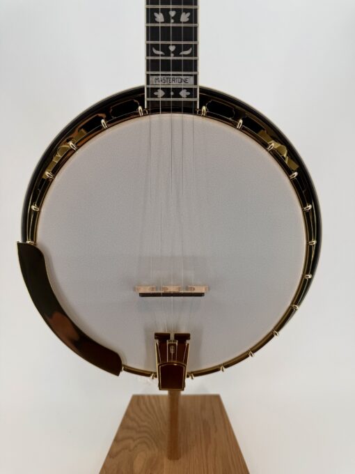 OB-Standard Deluxe pot with gold plated armrest, tailpiece and tension hoop