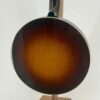 Flamed maple resonator back in a sunburst finish
