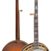 Huber VRB-G Truetone Granada-style banjo, front and back views (Huber catalog photo)