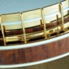 Gold-plated flange and flamed maple resonator of a Huber VRB-G (Huber catalog photo)