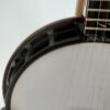 2008 Nechville Custom banjo with the Heli-Mount frame, angled view of the pot, at Banjo Warehouse in Yellow Springs, Ohio.
