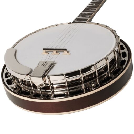 Recording King RK-R35-BR Madison banjo pot with tone ring, flange and Presto-style tailpiece
