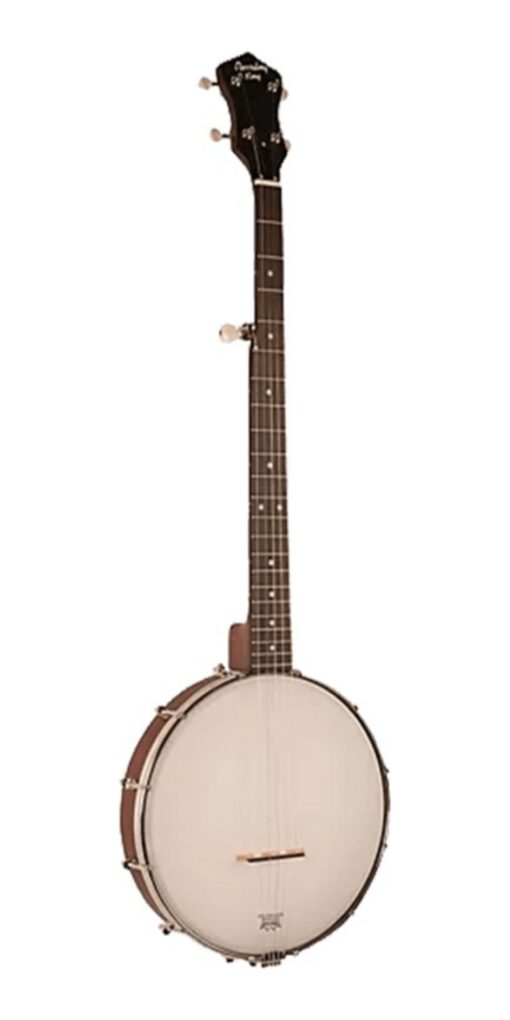 Recording King RKO-3S Dirty 30s Open Back Banjo, front view